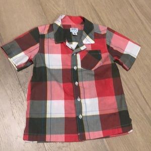 NWOT darling boys cotton button down short sleeve